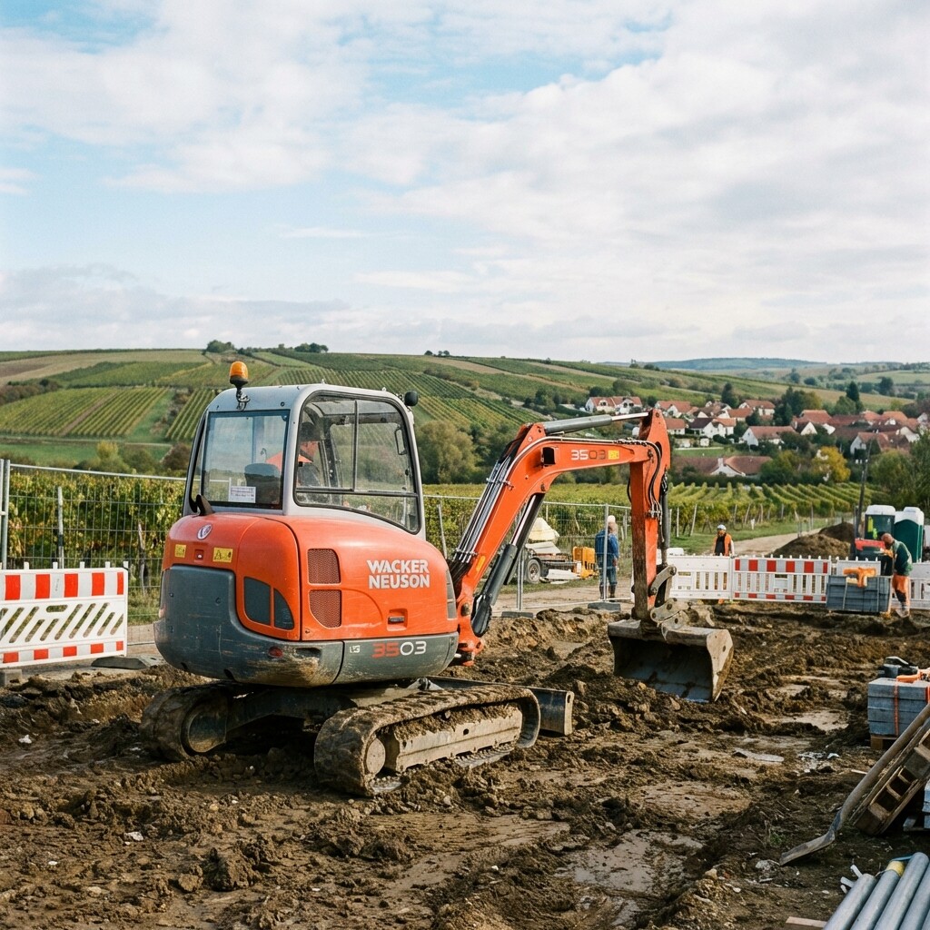 Baggerarbeiten Bezirk Mistelbach - Professionelle Minibaggerarbeiten und Erdarbeiten