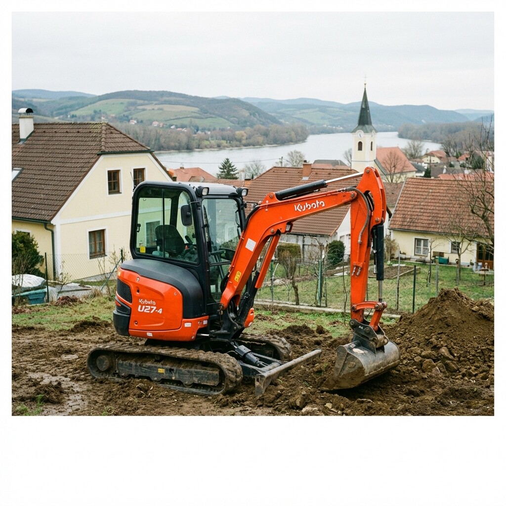 Baggerarbeiten St. Andrä-Wördern - Professionelle Minibaggerarbeiten und Erdarbeiten