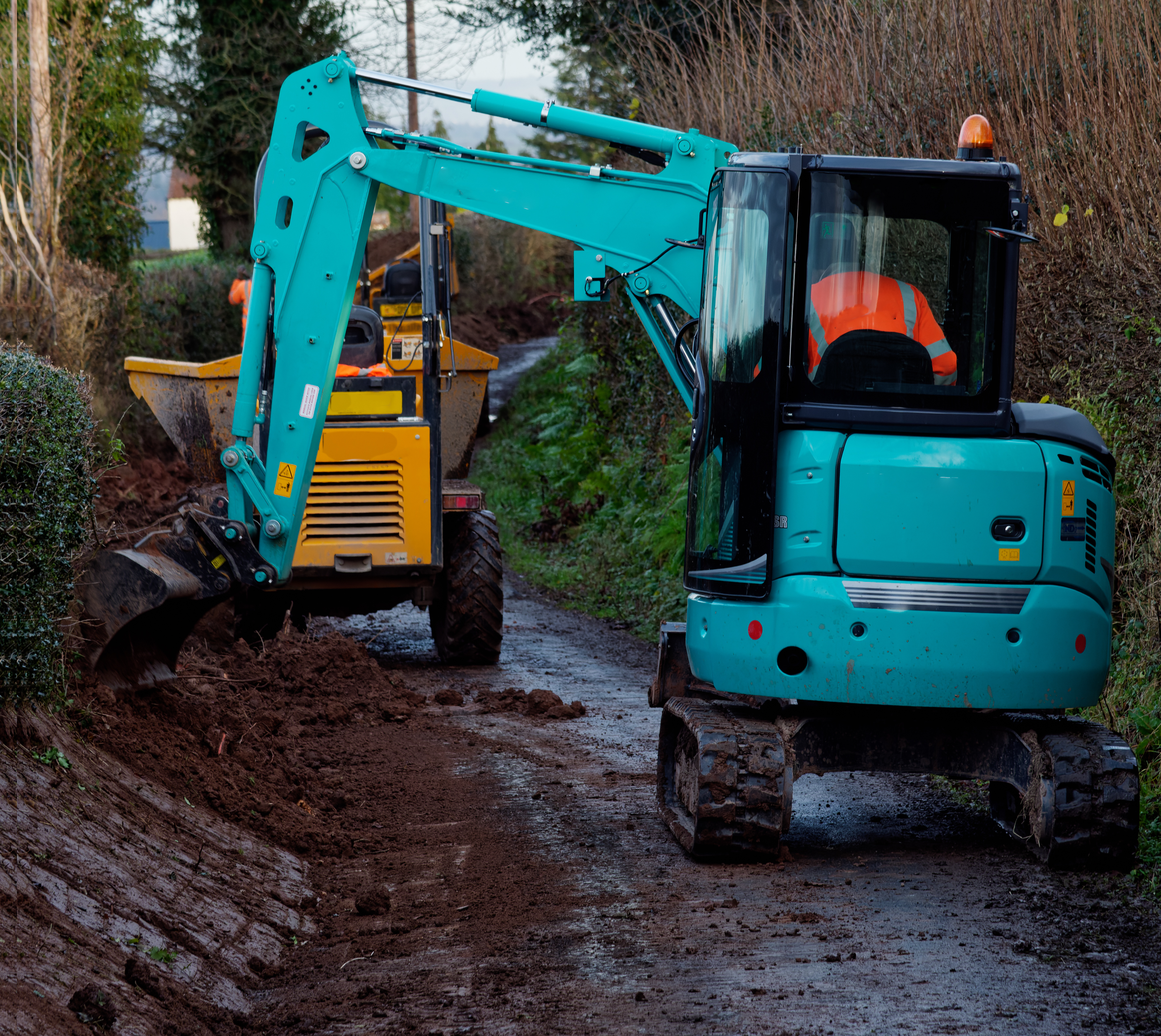 Baggerarbeiten St. Pölten - Professionelle Minibaggerarbeiten und Erdarbeiten