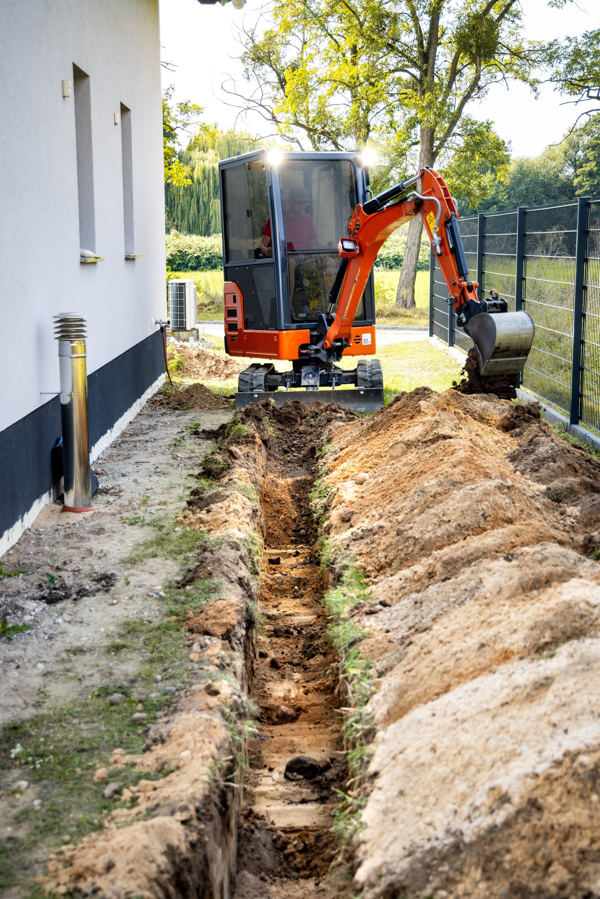 Baggerarbeiten in Ebenfurth und Umgebung