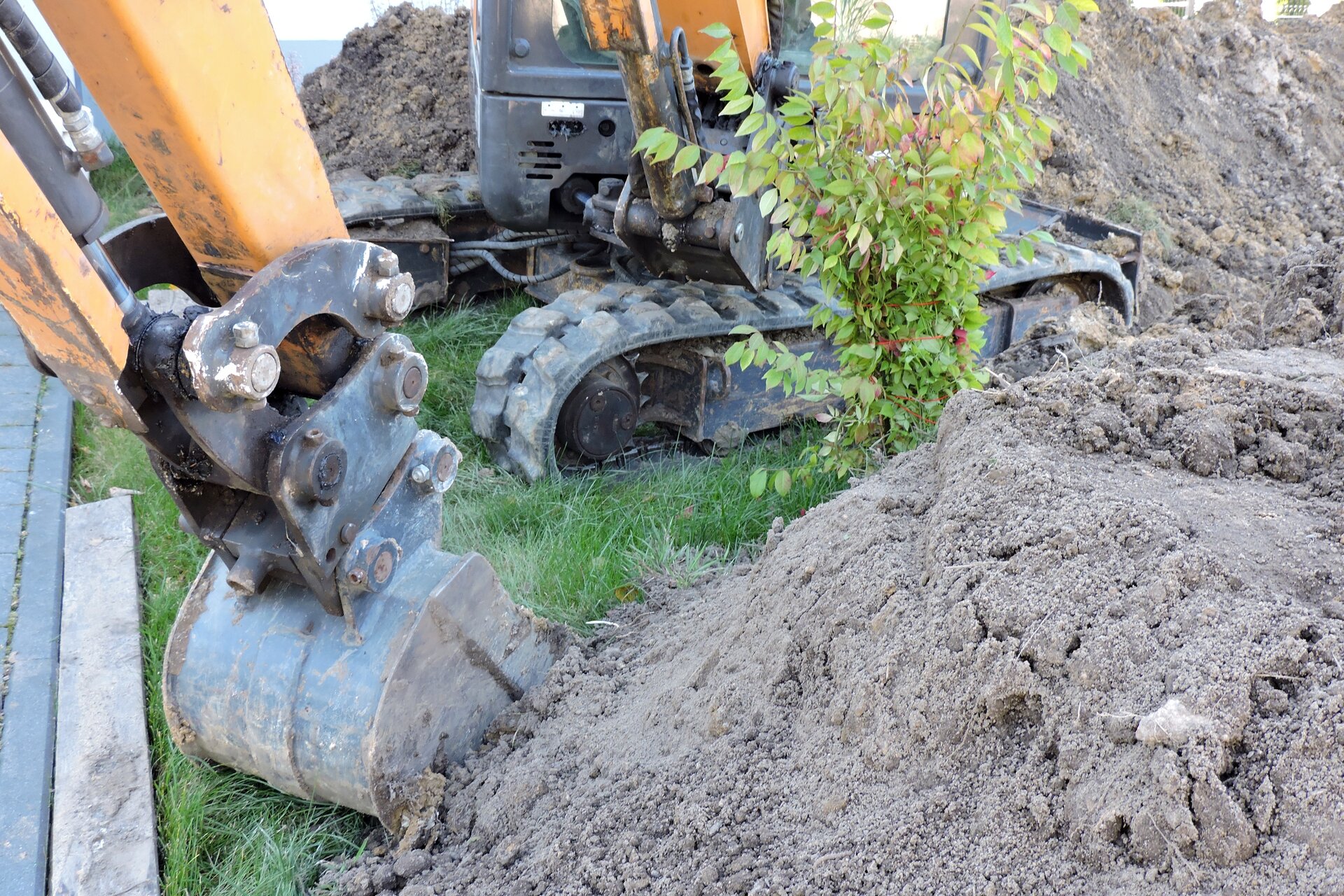 Baggerarbeiten in Parndorf und Umgebung