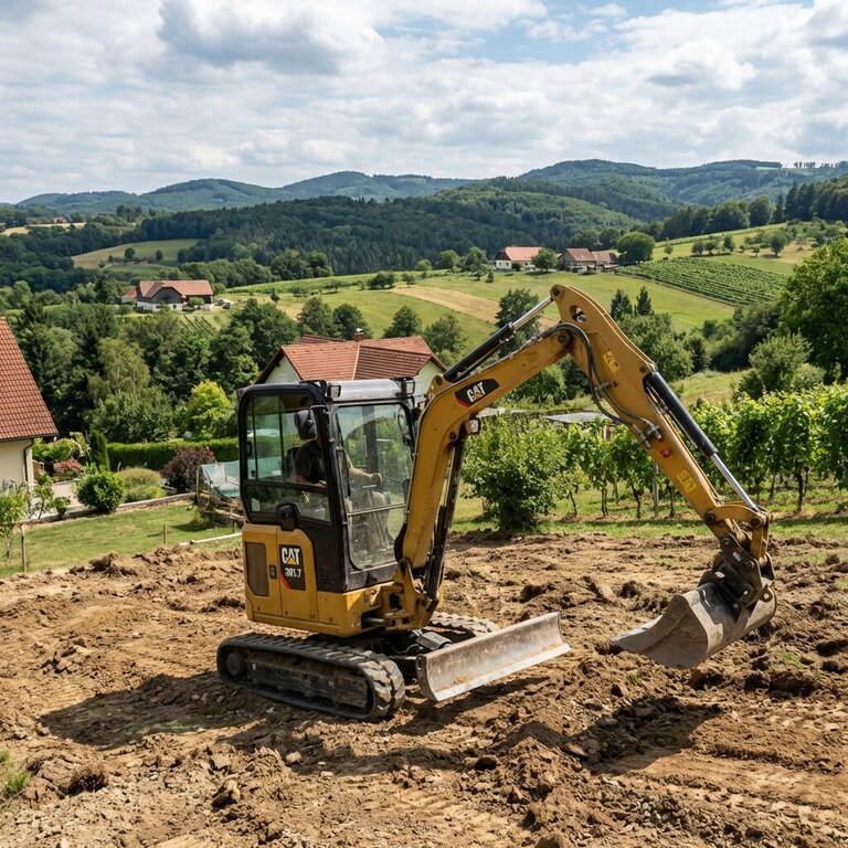 Baggerarbeiten Jennersdorf - Professionelle Minibaggerarbeiten und Erdarbeiten