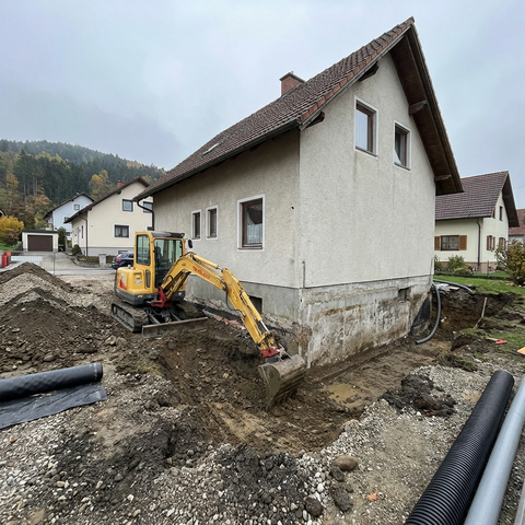 Keller-Ausschachtung